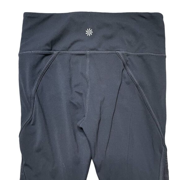 ATHLETA Salutation Mesh 7/8 Tight Leggings Black Size Small - Picture 7 of 8
